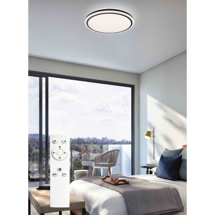 Top Light - Iluminação de teto LED com regulação ONYX LED/36W/230V 3000-6500K diâmetro 38 cm + controlo remoto