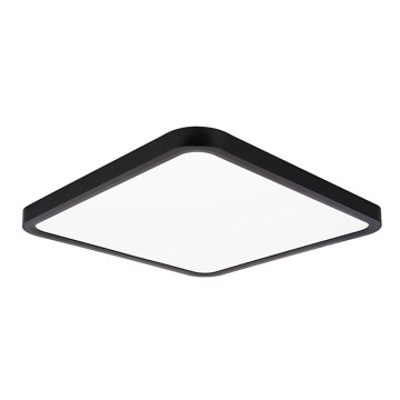 Top Light - Iluminação de teto LED com regulação REVIT LED/36W/230V 3000-6500K 40x40 cm preto + comando