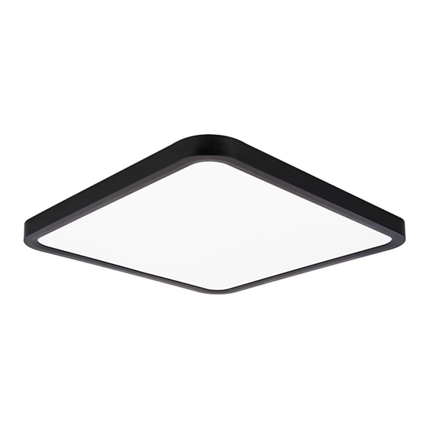 Top Light - Iluminação de teto LED com regulação REVIT LED/36W/230V 3000-6500K 40x40 cm preto + comando