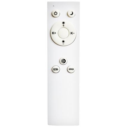 Top Light - Iluminação de teto LED com regulação SAFIR LED/51W/230V 3000-6500K diâmetro 48 cm + controlo remoto