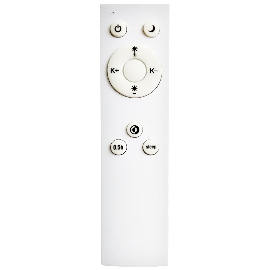 Top Light - Iluminação de teto LED com regulação SALERNO LED/60W/230V 3000-6500K diâmetro 60 cm branco + comando