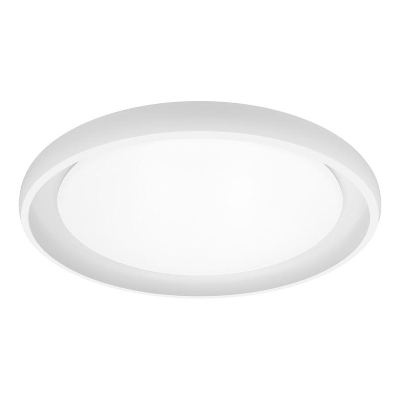 Top Light - Iluminação de teto LED com regulação SALERNO LED/60W/230V 3000-6500K diâmetro 60 cm branco + comando