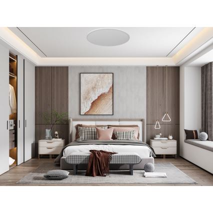 Top Light - Iluminação de teto LED REVIT LED/24W/230V 3000/4000/6500K diâmetro 30 cm branco
