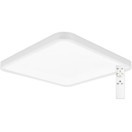 Top Light - Iluminação de teto LED com regulação REVIT LED/36W/230V 3000-6500K 40x40 cm branco + comando