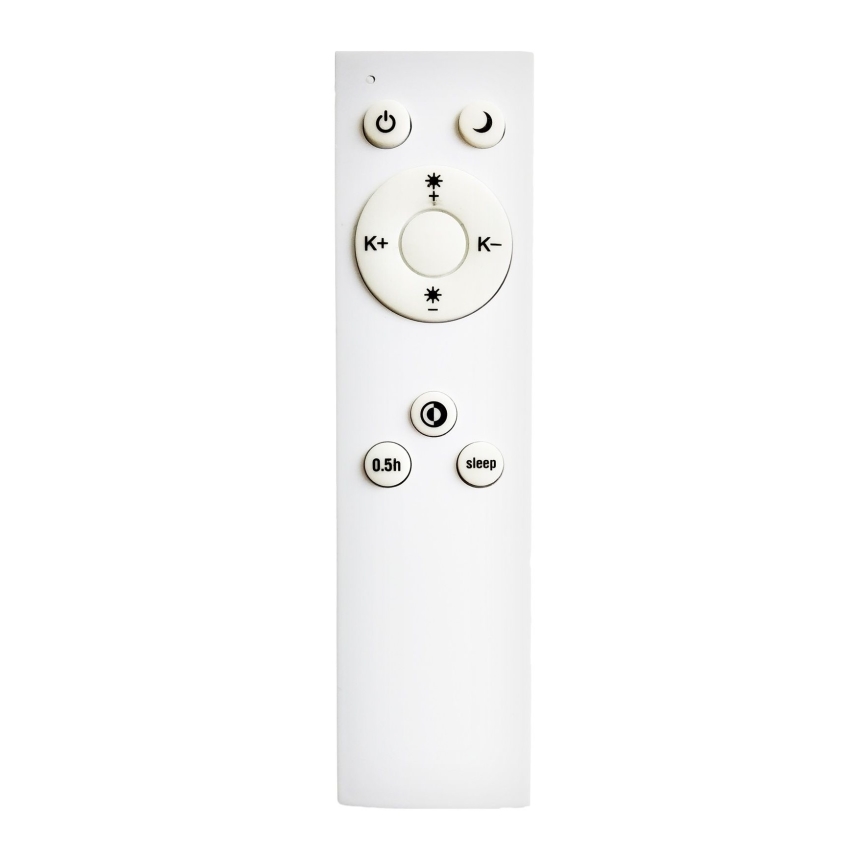 Top Light - Iluminação de teto LED com regulação REVIT LED/36W/230V 3000-6500K 40x40 cm branco + comando