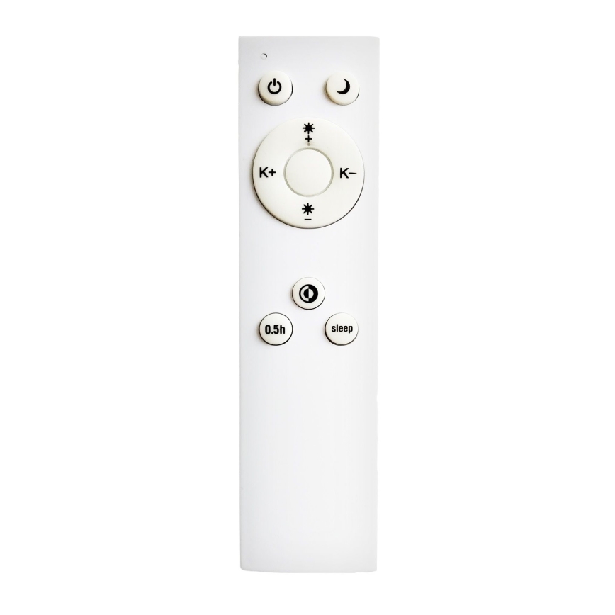 Top Light - Iluminação de teto LED com regulação REVIT LED/50W/230V 3000-6500K 50x50 cm branco + comando