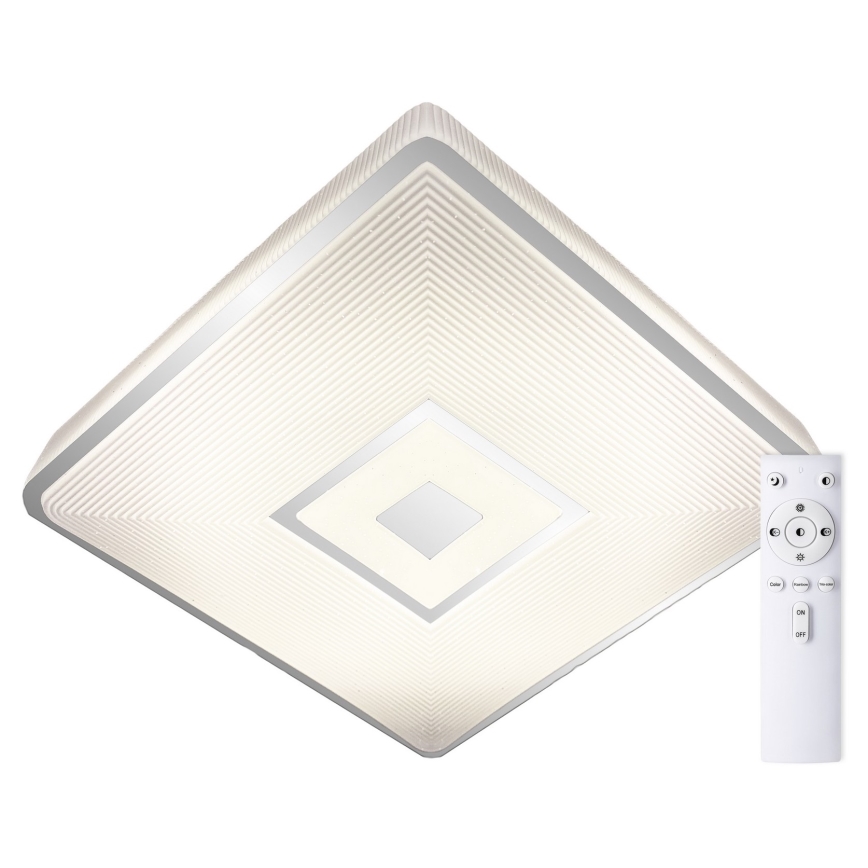 Top Light - Iluminação de teto LED RGB com regulação RAINBOW LED/24W/230V angular + controlo remoto