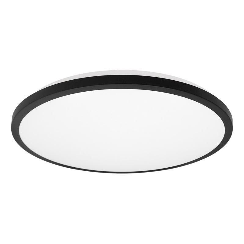 Top Light - Iluminação de teto para casa de banho LED ONYX LED/10W/230V IP44 3000/4000/6500K diâmetro 29 cm preto