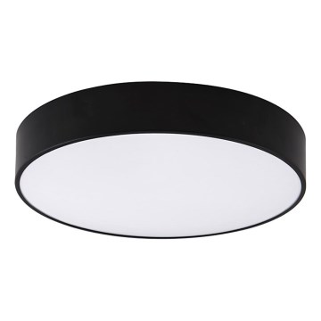Top Light - Iluminação de teto para casa de banho LED PETAL LED/24W/230V IP44 3000/4000/6500K diâmetro 35 cm preto