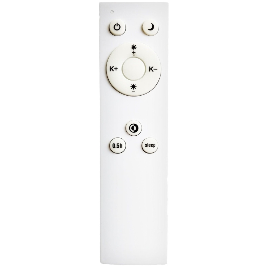 Top Light - Iluminação de teto para casa de banho LED com regulação PETAL LED/48W/230V IP44 3000-6500K diâmetro 48 cm preto + comando