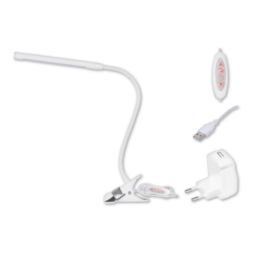 Top Light LARA B - Candeeiro de mesa LED com regulação LARA LED/5W/230V