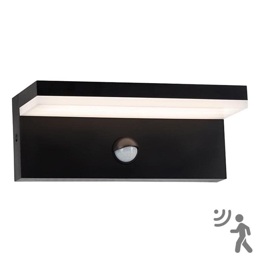 Top Light - LED Iluminação de parede exterior com sensor ELON LED/10W/230V 4000K IP54