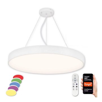 Top Light - LED RGB Candelabro suspenso com regulação METAL LED/60W/230V Wi-Fi Tuya branco + controlo remoto