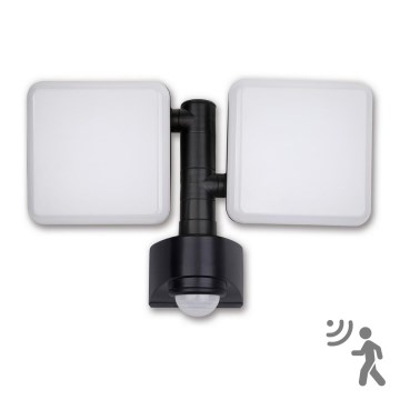 Top Light Lucca 2 PIR - LED Iluminação de parede exterior com sensor LUCCA 2xLED/10W/230V IP54