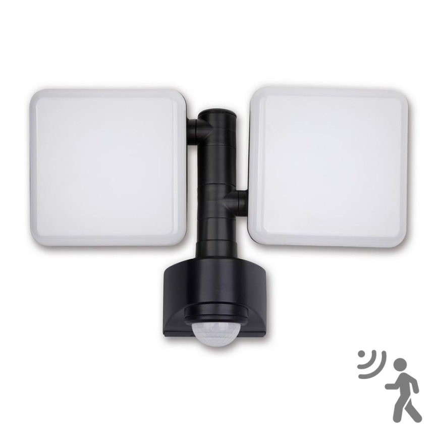 Top Light Lucca 2 PIR - LED Iluminação de parede exterior com sensor LUCCA 2xLED/10W/230V IP54