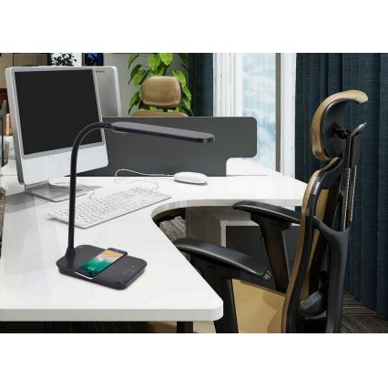 Top Light Luisa C - Candeeiro de mesa LED com regulação LUISA LED/5W/230V preto