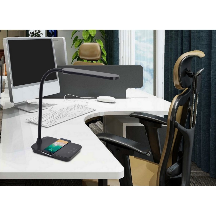 Top Light Luisa C - Candeeiro de mesa LED com regulação LUISA LED/5W/230V preto