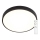 Top Light Metal 40C CR -Iluminação de teto LED com regulação METAL LED/51W/230V preto + controlo remoto