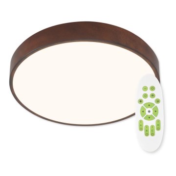 Top Light Metal 40CO +CR-Iluminação de teto LED com regulação METAL LED/51W/230V + +CR castanho