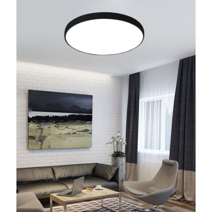 Top Light Metal 60C +CR - Iluminação de teto LED com regulação com controlo remoto METAL LED/60W/230V