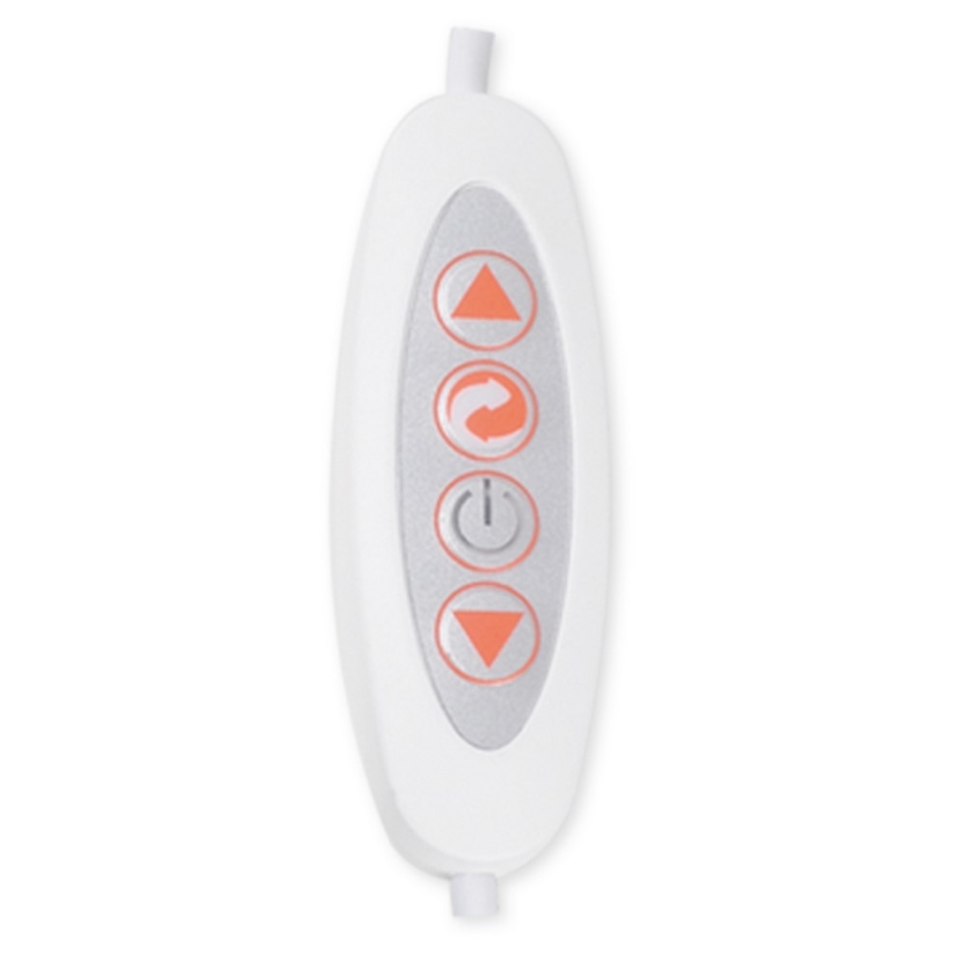 Top Light Neck B - Candeeiro de mesa LED com regulação com um suporte NECK LED/5W/230V branco