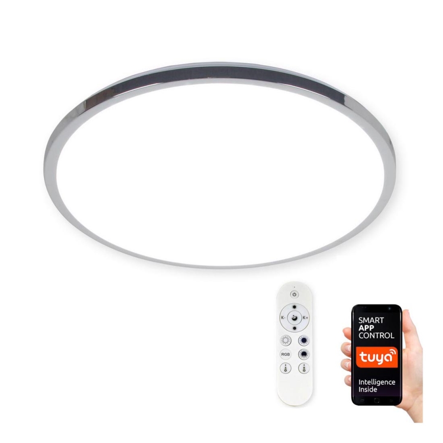 Top Light Silver K MAX SMART - Iluminação de teto LED RGB com regulação LED/60W/230V Tuya + CR