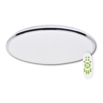 Top Light Silver KXL CR - Iluminação de teto LED com regulação com controlo remoto SILVER LED/51W/230V