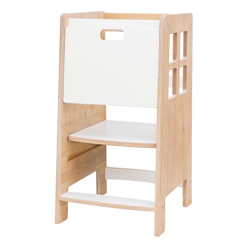 Torre de aprendizagem KULE 90x50 cm castanho/branco