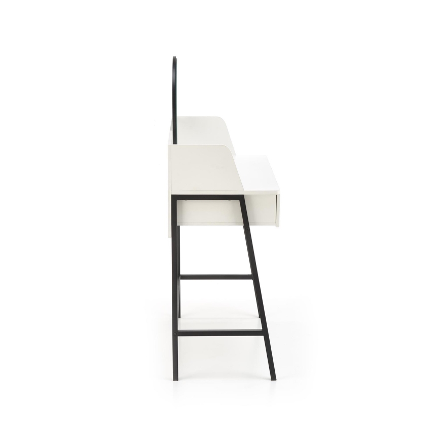 Toucador AGNES 120x80 cm branco/preto