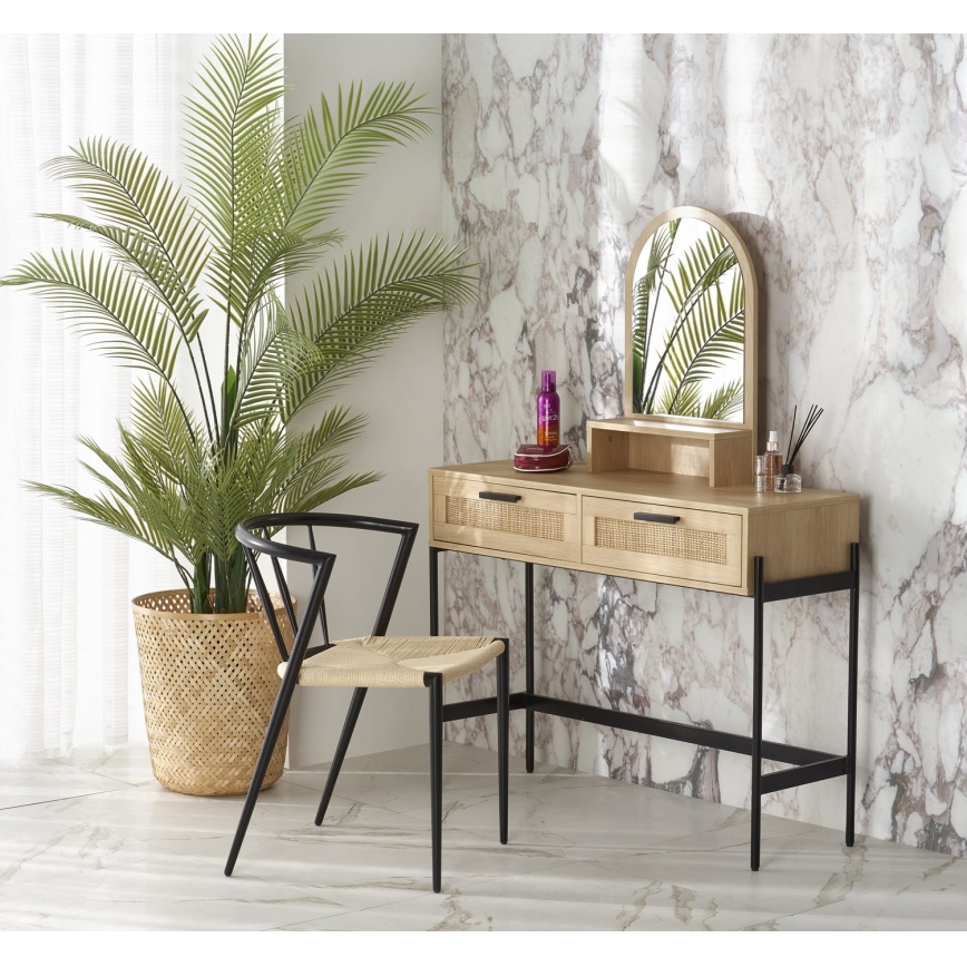 Toucador CARMEN 136x104 cm bege/preto