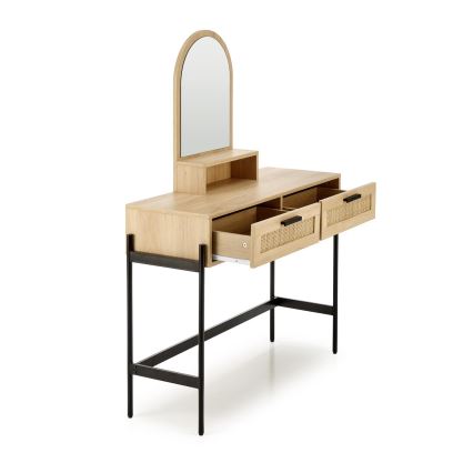 Toucador CARMEN 136x104 cm bege/preto