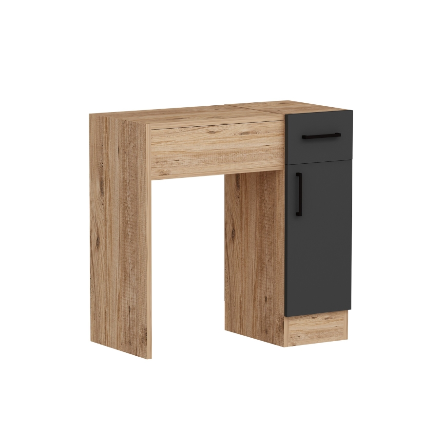 Toucador INCI 108,8x77 cm pinho atlantic/antracite