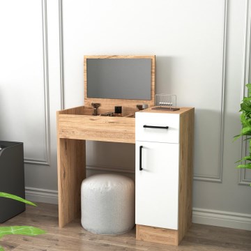 Toucador INCI 108,8x77 cm pinho atlantic/branco