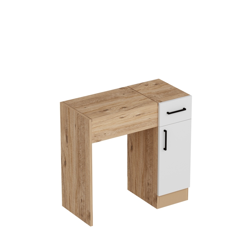 Toucador INCI 108,8x77 cm pinho atlantic/branco