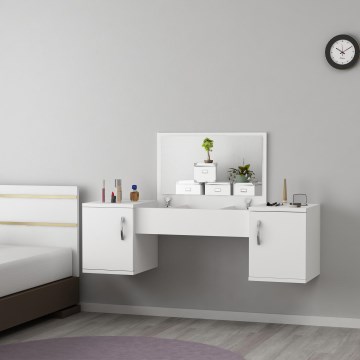 Toucador MERCAN 39x100 cm branco