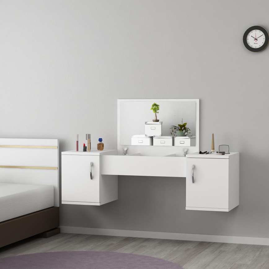 Toucador MERCAN 39x100 cm branco