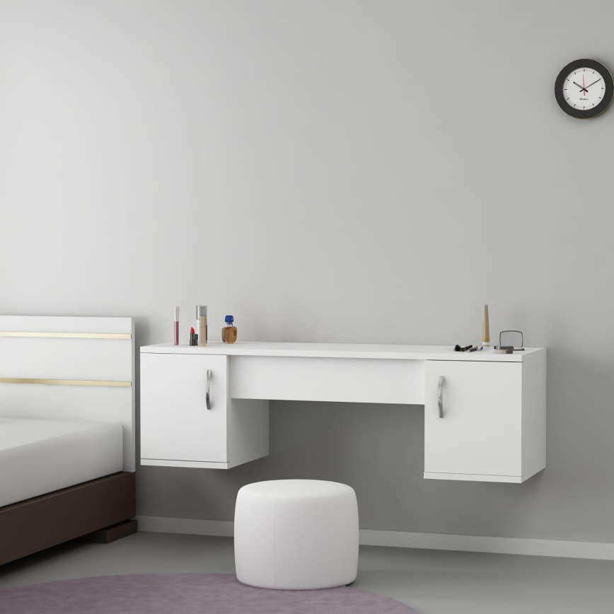 Toucador MERCAN 39x100 cm branco