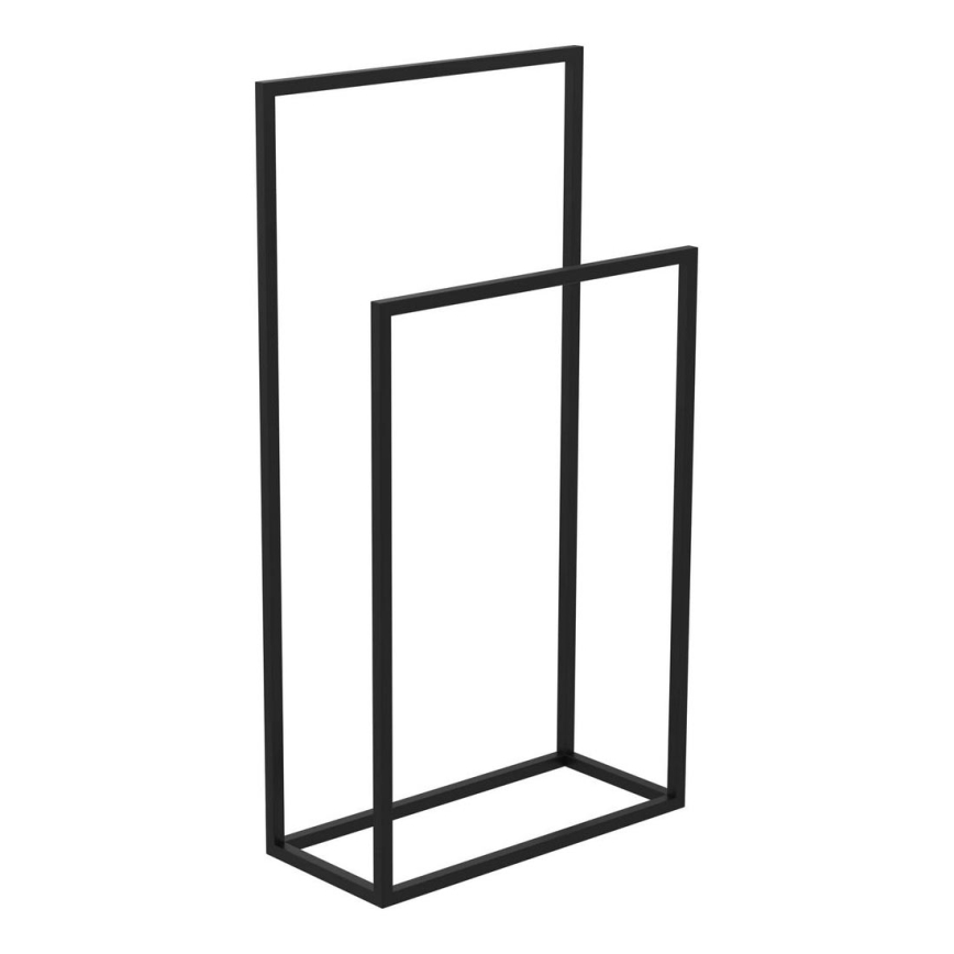 Towel holder 85x45 cm preto