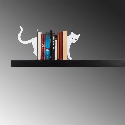 Travão para livros 22x35 cm branco