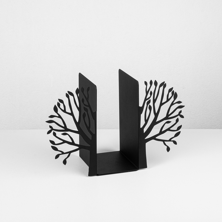 Travão para livros 22x44 cm preto
