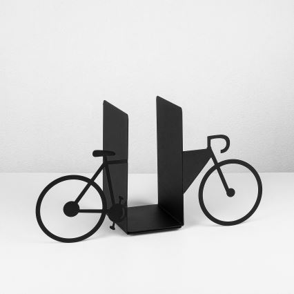 Travão para livros 23x44 cm preto