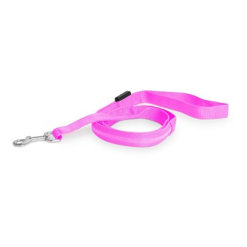Trela de LED recarregável 120 cm 2xCR2032/5V/40 mAh rosa