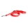 Trela LED Recarregável 120 cm 2xCR2032/5V/40 mAh vermelho