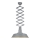Trio - Candelabro de altura ajustável DETROIT 1xE27/42W/230V