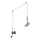 Trio - Candelabro suspenso CARLA 1xGU10/35W/230V
