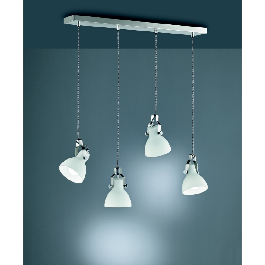 Trio - Candelabro suspenso GINELLI 4xE14/28W/230V