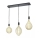 Trio - Candelabro suspenso LED com regulação GINSTER 3xE27/8W/230V