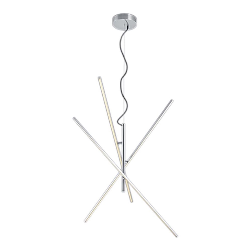 Trio - Candelabro suspenso LED com regulação TIRIAC 3xLED/8,5W/230V