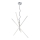 Trio - Candelabro suspenso LED com regulação TIRIAC 3xLED/8,5W/230V