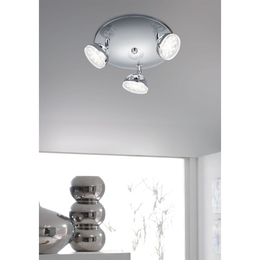 Trio - Foco LED BOLOU 3xLED/3,8W/230V